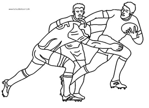 Printable Rugby Activity Page