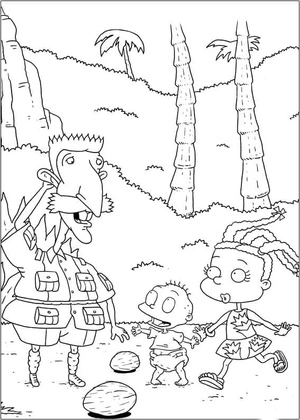 Rugrats Adventures Coloring Page