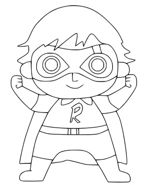 Crimson Titan Coloring Page