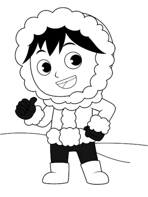 Free Coloring Page of Ryan's World Coloring Page