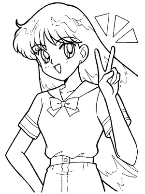 Sailor Mars from Sailor Moon