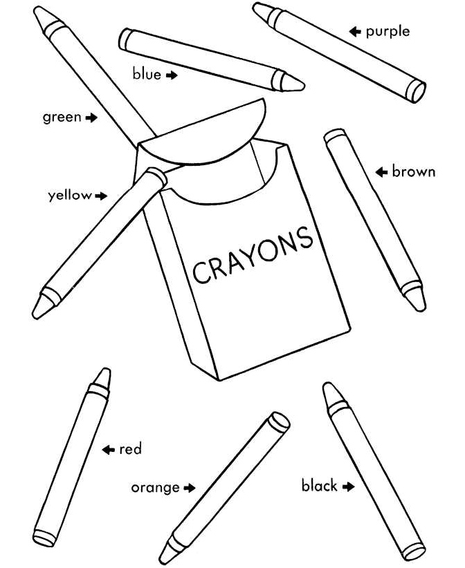 First School Coloring Page