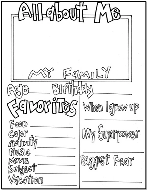 Free School for Children Coloring Page