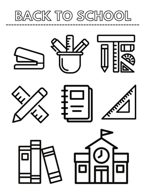 Printable for going back to school