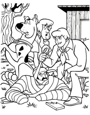 Scooby's Team is Skilled at Catching Mummies