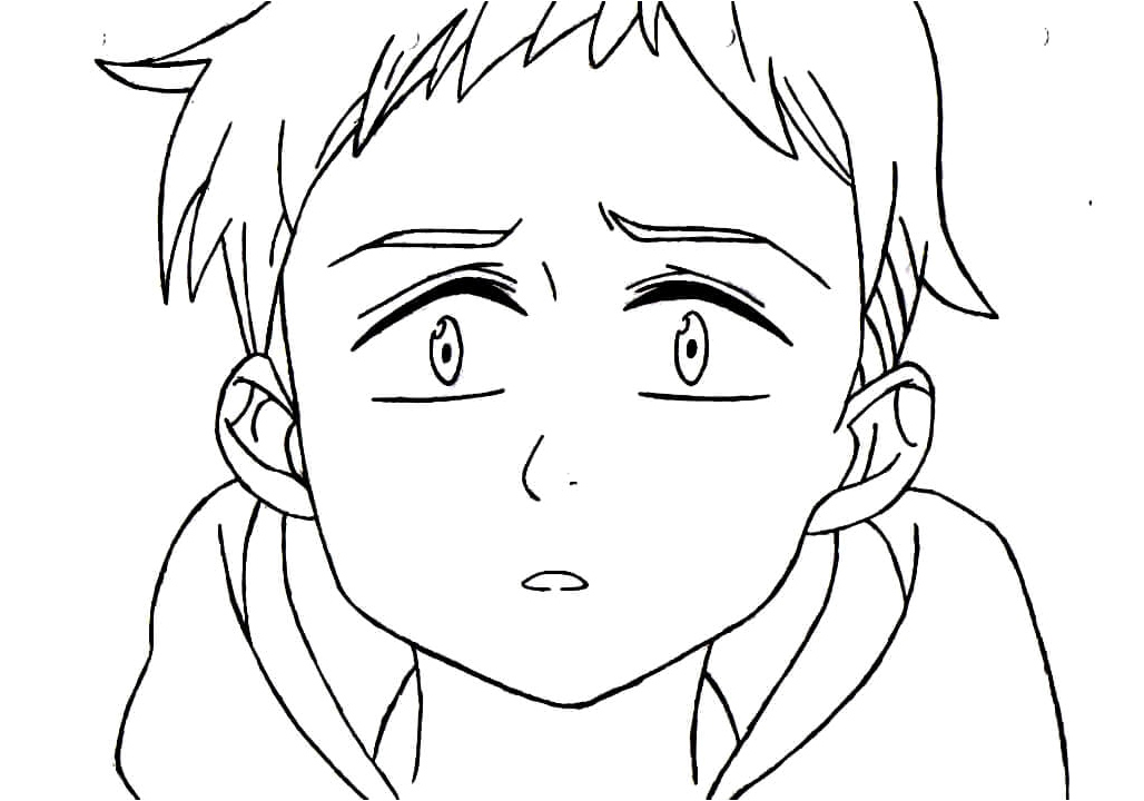 Anime Coloring Page: King from Seven Deadly Sins Coloring Page