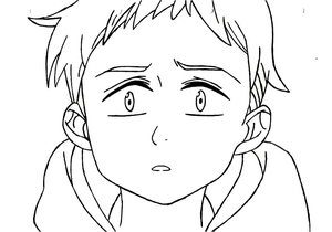 Anime Coloring Page: King from Seven Deadly Sins