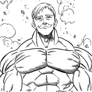 Mighty Escanor Coloring Page