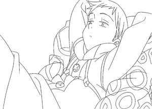 Seven Deadly Sins King Coloring Page