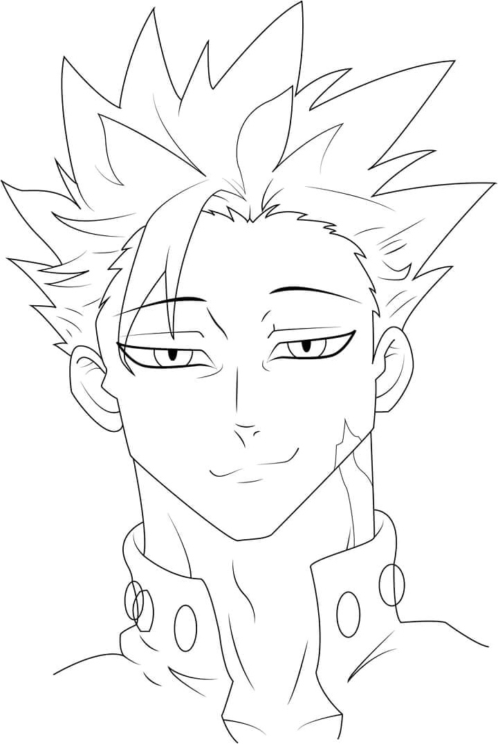 Zombie Ban Coloring Page