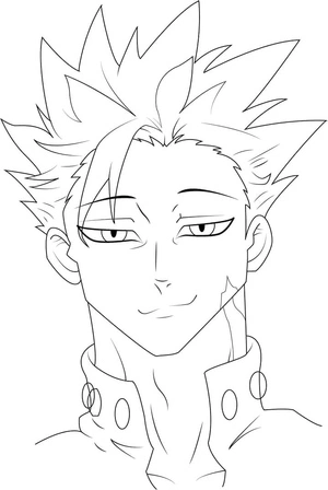 Zombie Ban Coloring Page