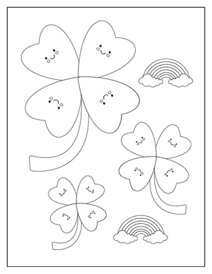 Shamrocks and Rainbows Trio