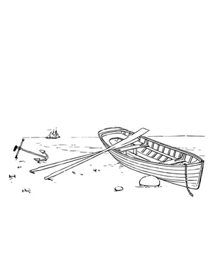 Pictures of Ships Available for Free Coloring Page
