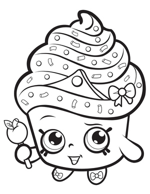 Queen Cupcake from Shopkins
