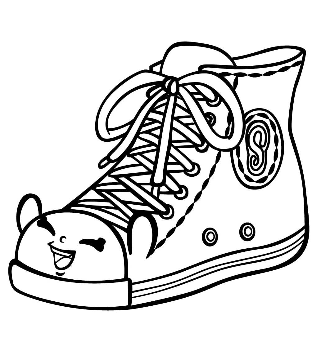 Sally the Sneaky Shopkins from Season 3 Coloring Page