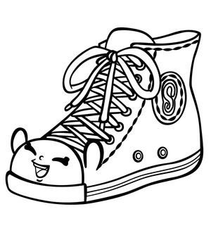 Sally the Sneaky Shopkins from Season 3 Coloring Page