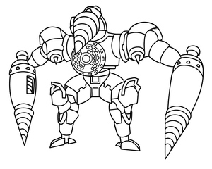 Cool Titan Driller Guy
