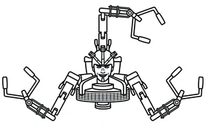 Enhanced Galactic Commode Coloring Page