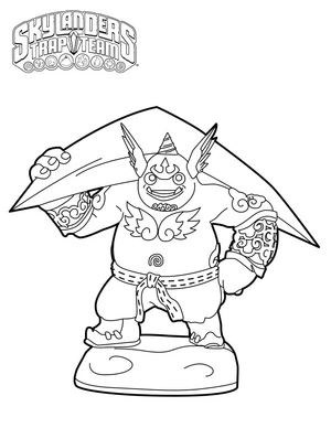 Skylanders Haven Coloring Page