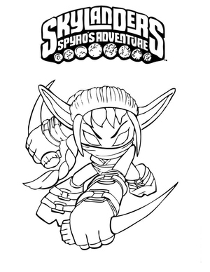Skylanders Stealth Elf