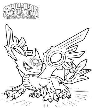 Spotlight Skylanders Coloring Page