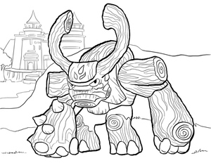 Tree Rex from Skylanders
