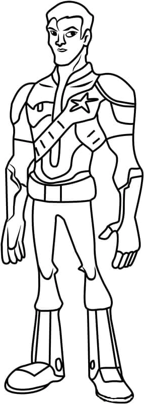 The protagonist's father is named Eli. Coloring Page