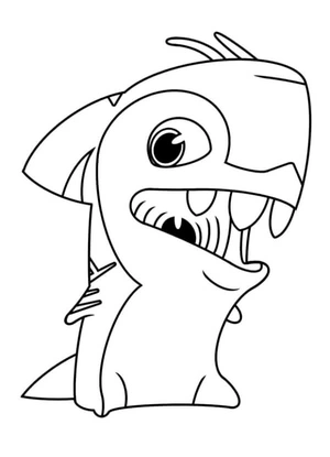 Tiny and Gentle Animal Coloring Page