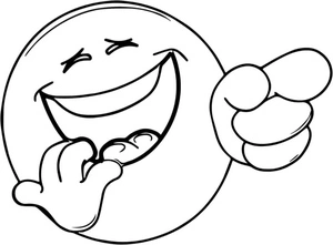 Pointing Finger Coloring Page