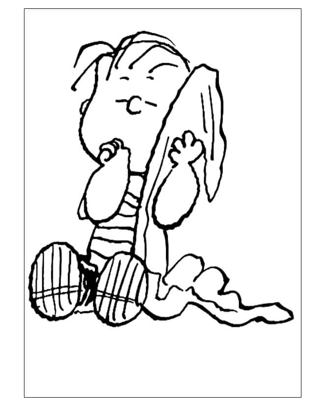 Slumbering Charlie Coloring Page