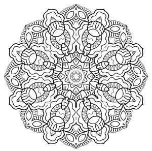 Mandala Snowflake