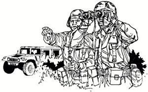 Tracking Enemies in the Military