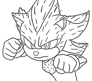 Shadow from Sonic the Hedgehog 3