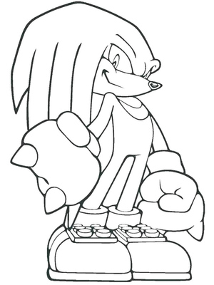 Knuckles the Echidna Cool Style