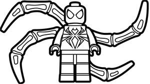 Iron Spiderman Lego