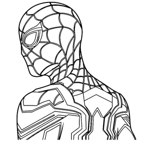 Spider-Man featured in the movie No Way Home to be the name for the coloring page.