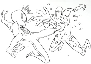 Spider-Man Miles Morales vs. Spot