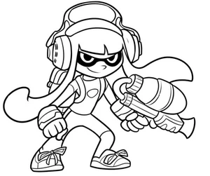 Callie's Constant Smile Coloring Page