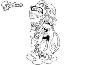 Marie Prefers a Calm Lifestyle Coloring Page