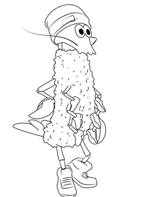 Squiggly Octopede