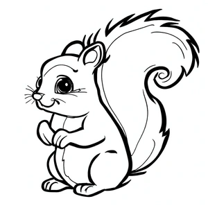 Tiny Tree Dweller Coloring Page