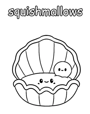 Printable Squishmallows Coloring Page Coloring Page