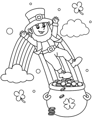 Cheerful Leprechaun