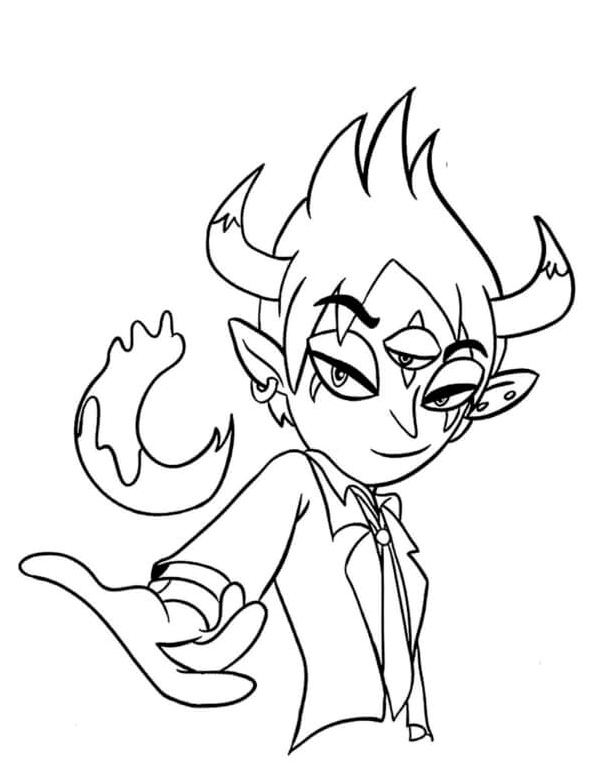 Tom Lucitor could be rewritten as Lucitor Tom. Coloring Page