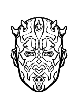 Head of Darth Maul