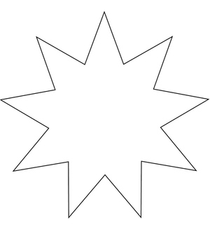 Nine-Pointed Star