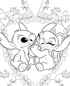 Stitch and Angel
