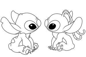 Sweet Stitch and Angel