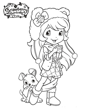 Strawberry Shortcake with a Pupcake