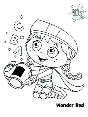 Super Why - Wonder Red